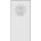 Ekena Millwork Standard Foster Flower Plinth Block With Beveled Edge, 5"W x 10"H x 3/4"P PBP050X100X075FOS10 - alternate 4